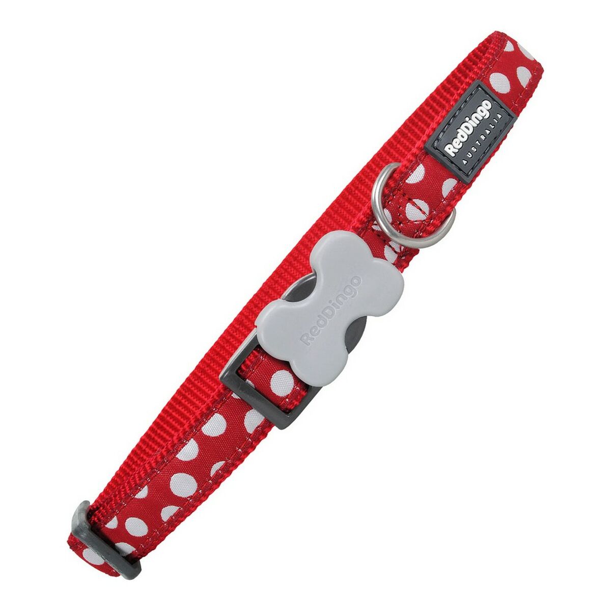 Dog collar Red Dingo Spots (2,5 x 41-63 cm) Dog collar Red Dingo Spots (2,5 x 41-63 cm)