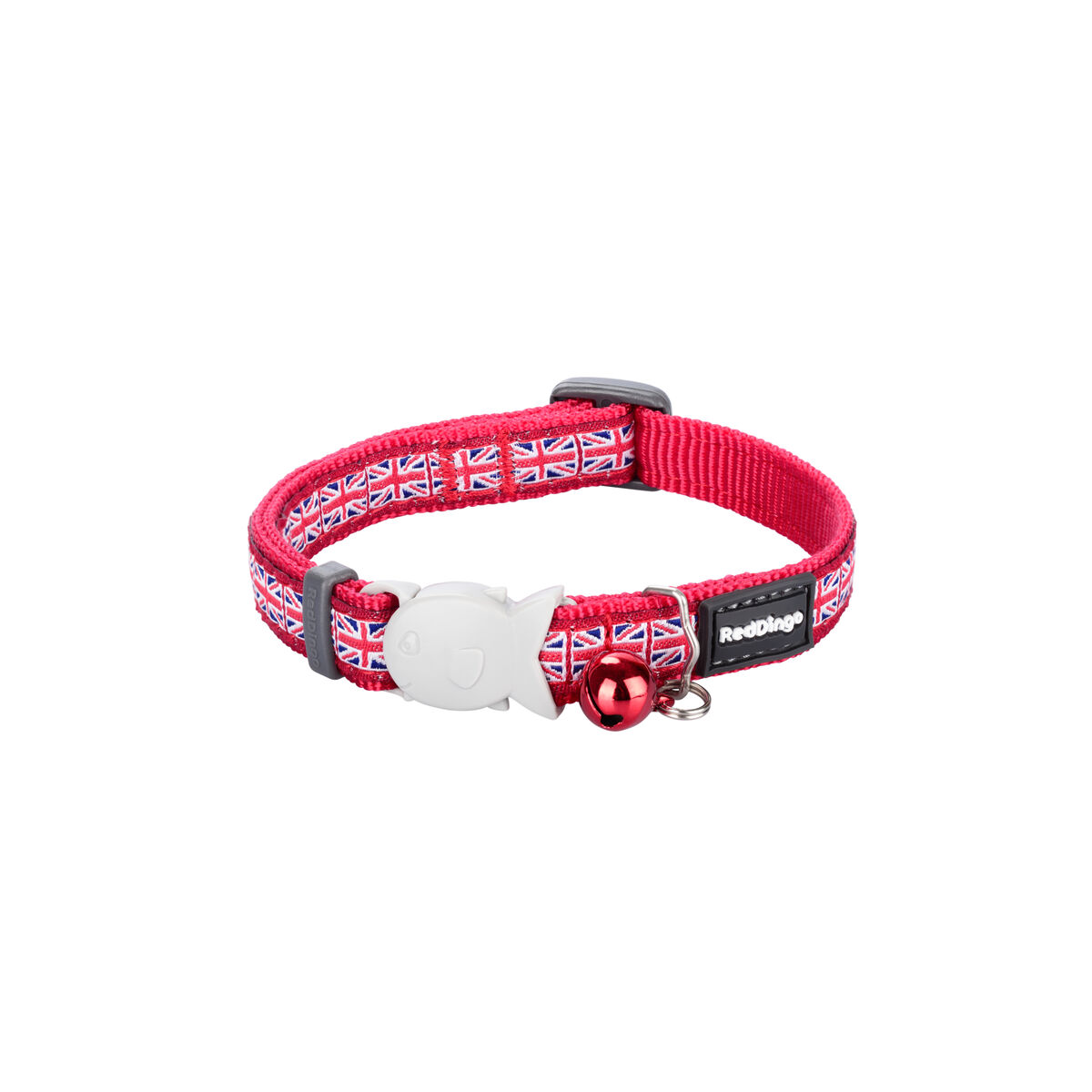 Cat Collar Red Dingo Union Jack 20-32 cm Red Cat Collar Red Dingo Union Jack 20-32 cm Red