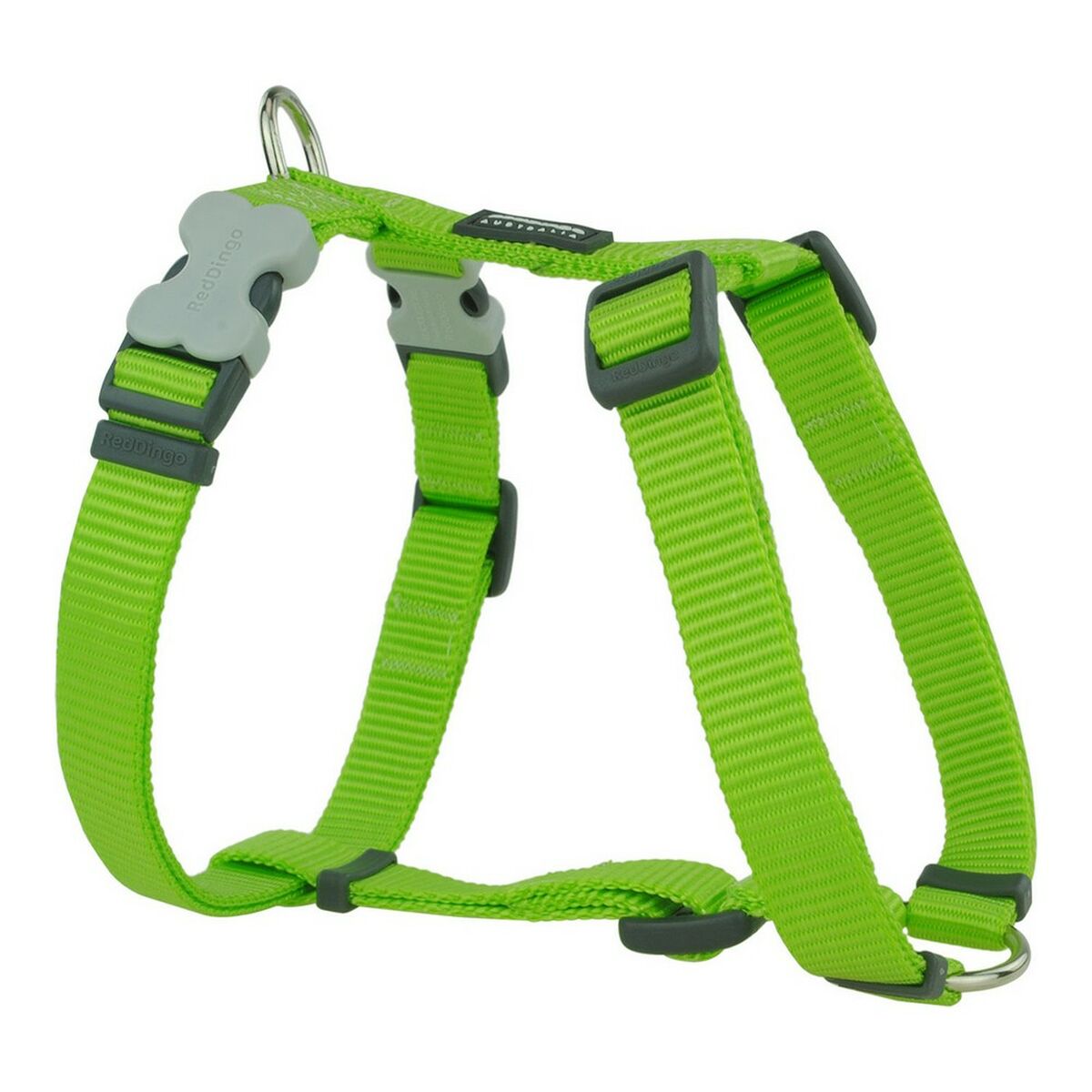 Dog Harness Red Dingo Smooth 25-39 cm Lime Dog Harness Red Dingo Smooth 25-39 cm Lime