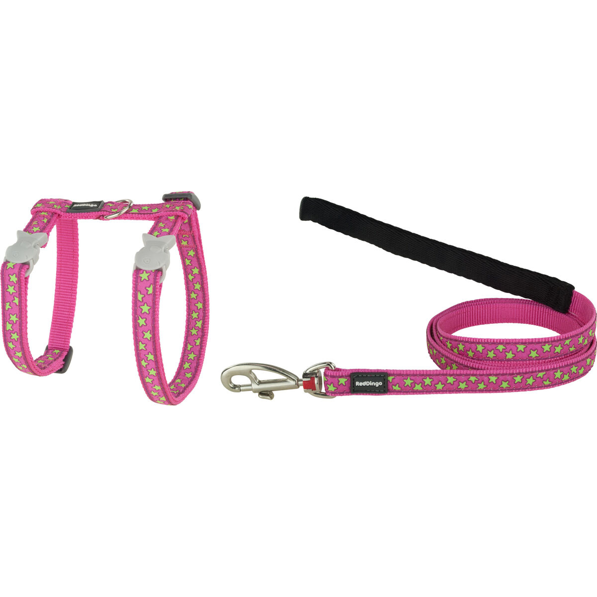 Dog Harness Red Dingo On Hot 21-35 cm Pink Dog Harness Red Dingo On Hot 21-35 cm Pink