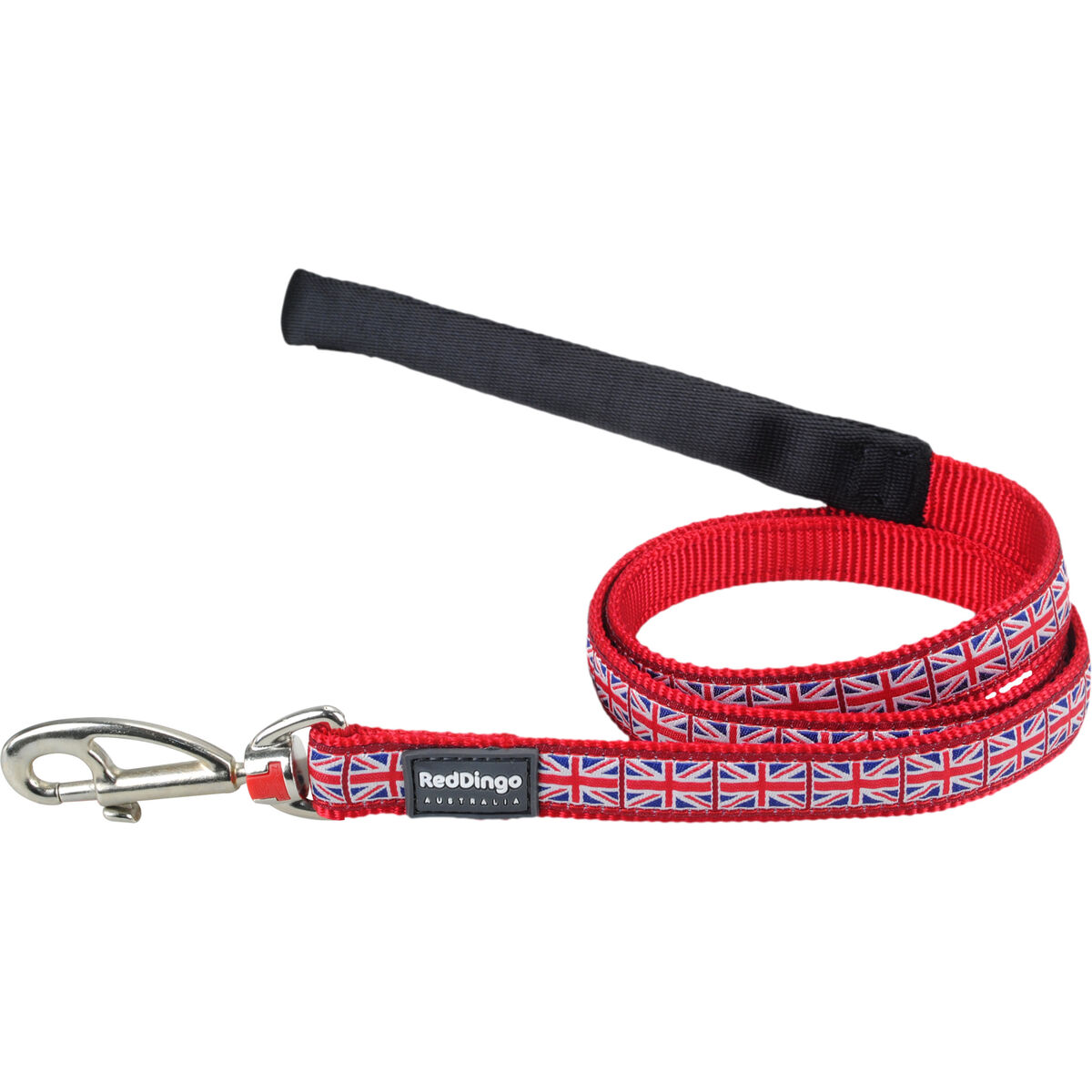 Dog Lead Red Dingo STYLE UNION JACK FLAG 2 x 120 cm Dog Lead Red Dingo STYLE UNION JACK FLAG 2 x 120 cm