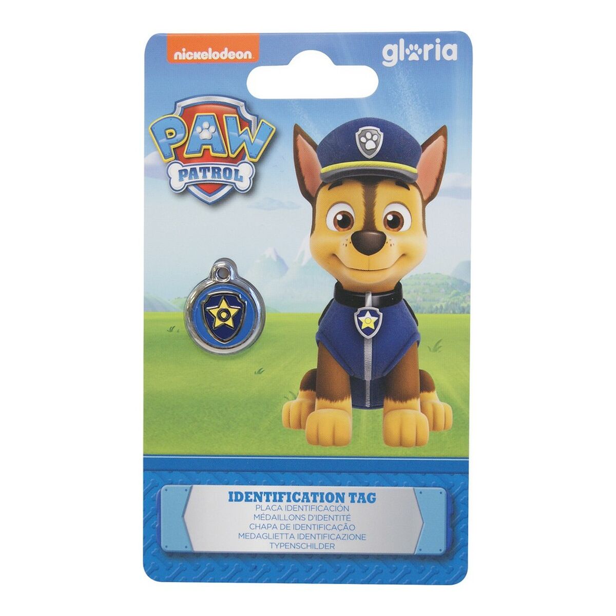 Identification plate for collar The Paw Patrol Chase Size S Identification plate for collar The Paw Patrol Chase Size S