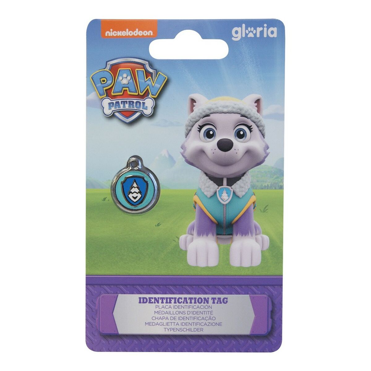 Identification plate for collar The Paw Patrol Everest Size S Identification plate for collar The Paw Patrol Everest Size S