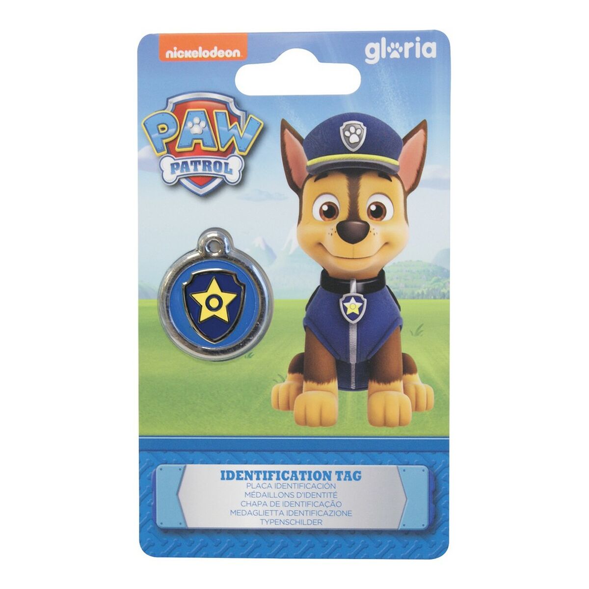 Identification plate for collar The Paw Patrol Chase 12 Identification plate for collar The Paw Patrol Chase 12