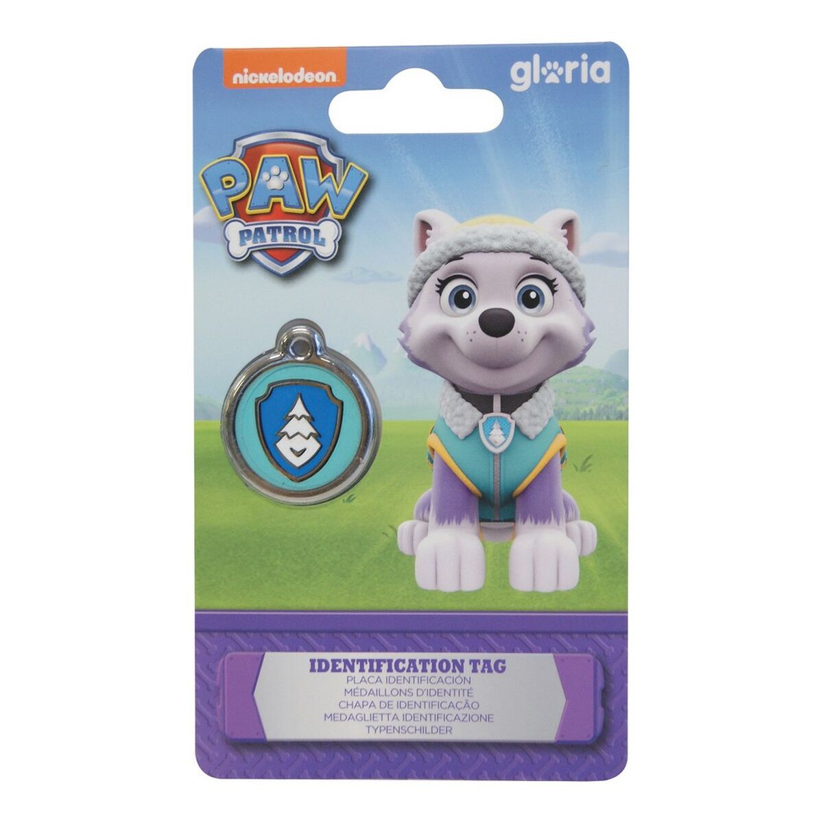 Identification plate for collar The Paw Patrol Everest Size M Identification plate for collar The Paw Patrol Everest Size M