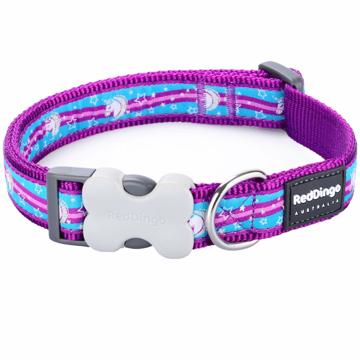 Dog collar Red Dingo Unicorn 24-37 cm Dog collar Red Dingo Unicorn 24-37 cm