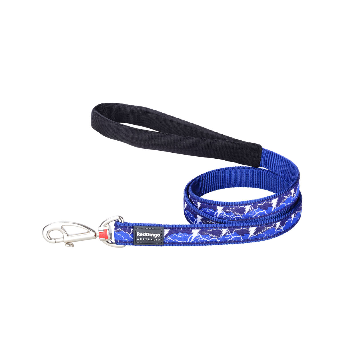 Dog Lead Red Dingo STYLE LIGHTNING Navy Blue 2 x 120 cm Dog Lead Red Dingo STYLE LIGHTNING Navy Blue 2 x 120 cm