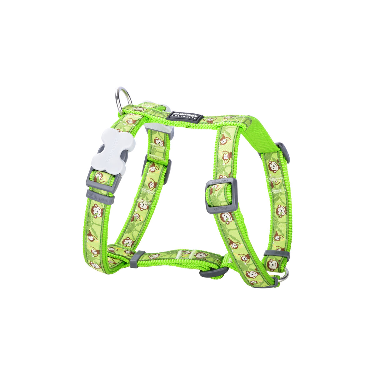 Dog Harness Red Dingo STYLE MONKEY LIME GREEN 36-54 cm 30-48 cm Dog Harness Red Dingo STYLE MONKEY LIME GREEN 36-54 cm 30-48 cm