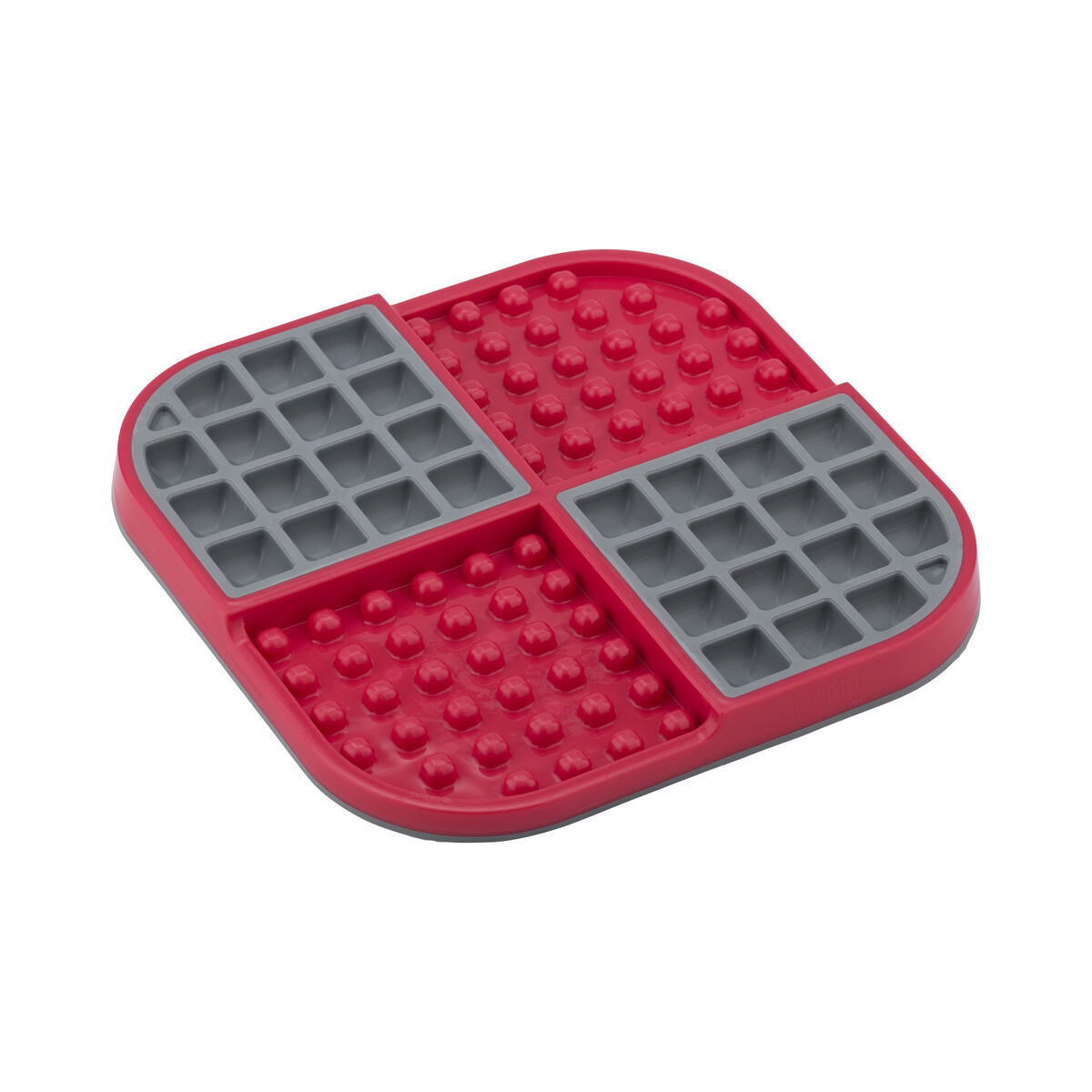 Dog Feeder Lickimat polypropylene TPR Red Dog Feeder Lickimat polypropylene TPR Red