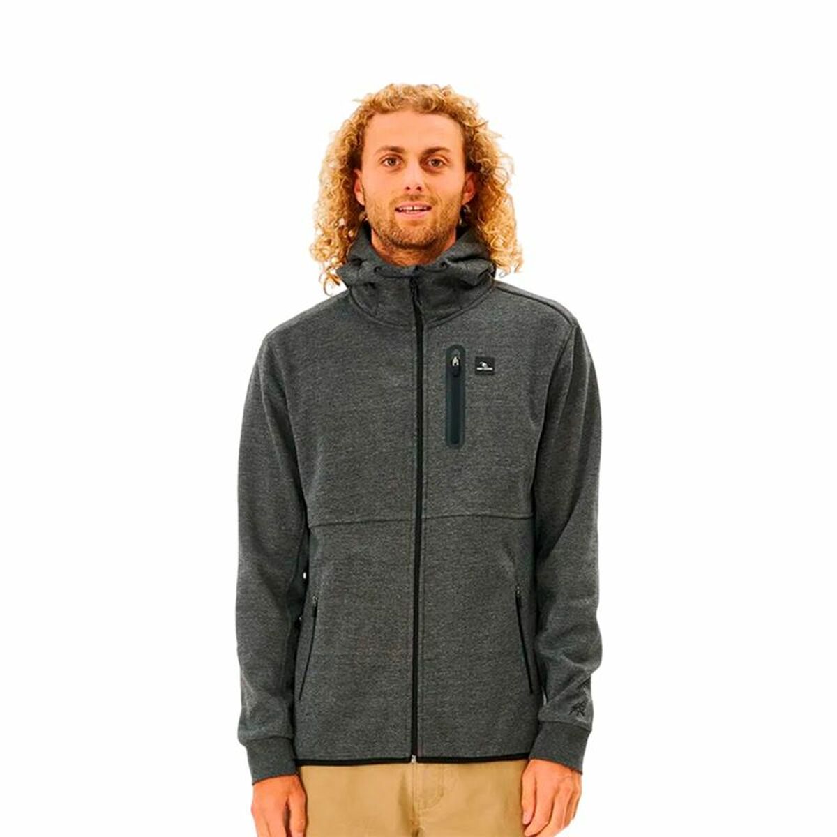 Jacket Rip Curl Anti Series Departed Zip Thr Dark grey Jacket Rip Curl Anti Series Departed Zip Thr Dark grey