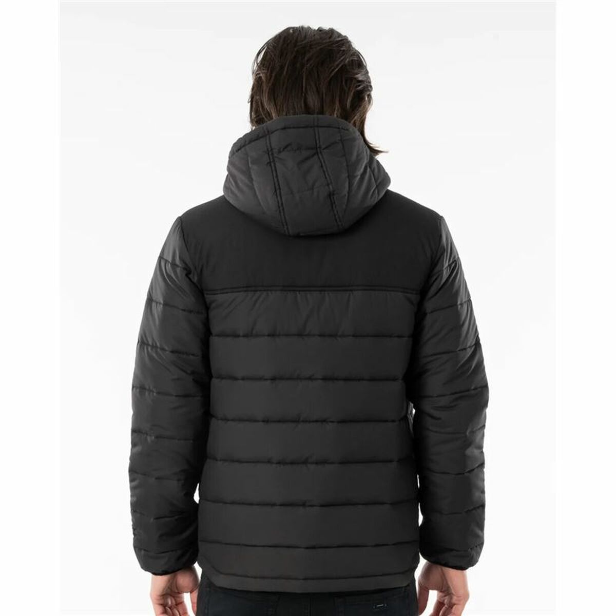 Men’s Sports Jacket Rip Curl Anti Series Ridge Black