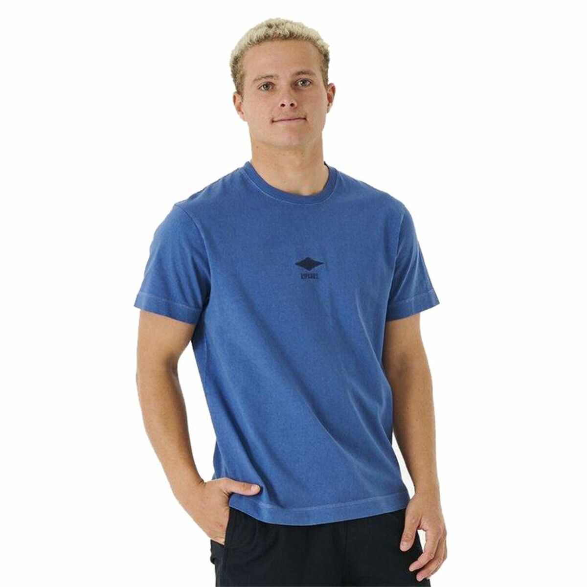 T-shirt Rip Curl Quality Surf Products Blue Men T-shirt Rip Curl Quality Surf Products Blue Men