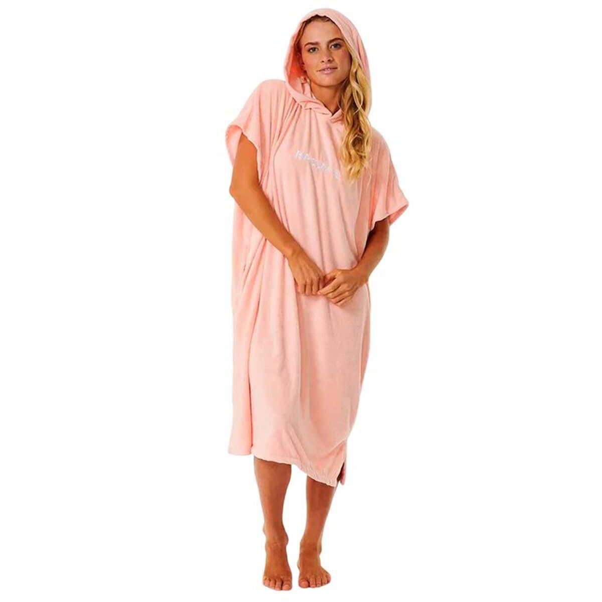 Poncho-Towel with Hood Rip Curl Classic Surf Salmon