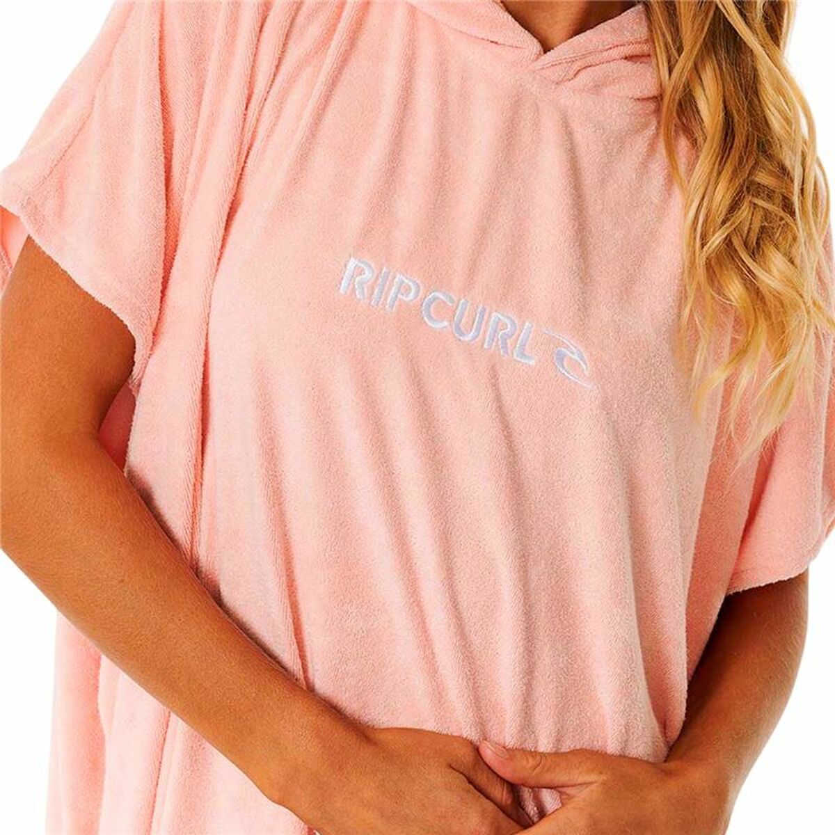 Poncho-Towel with Hood Rip Curl Classic Surf Salmon