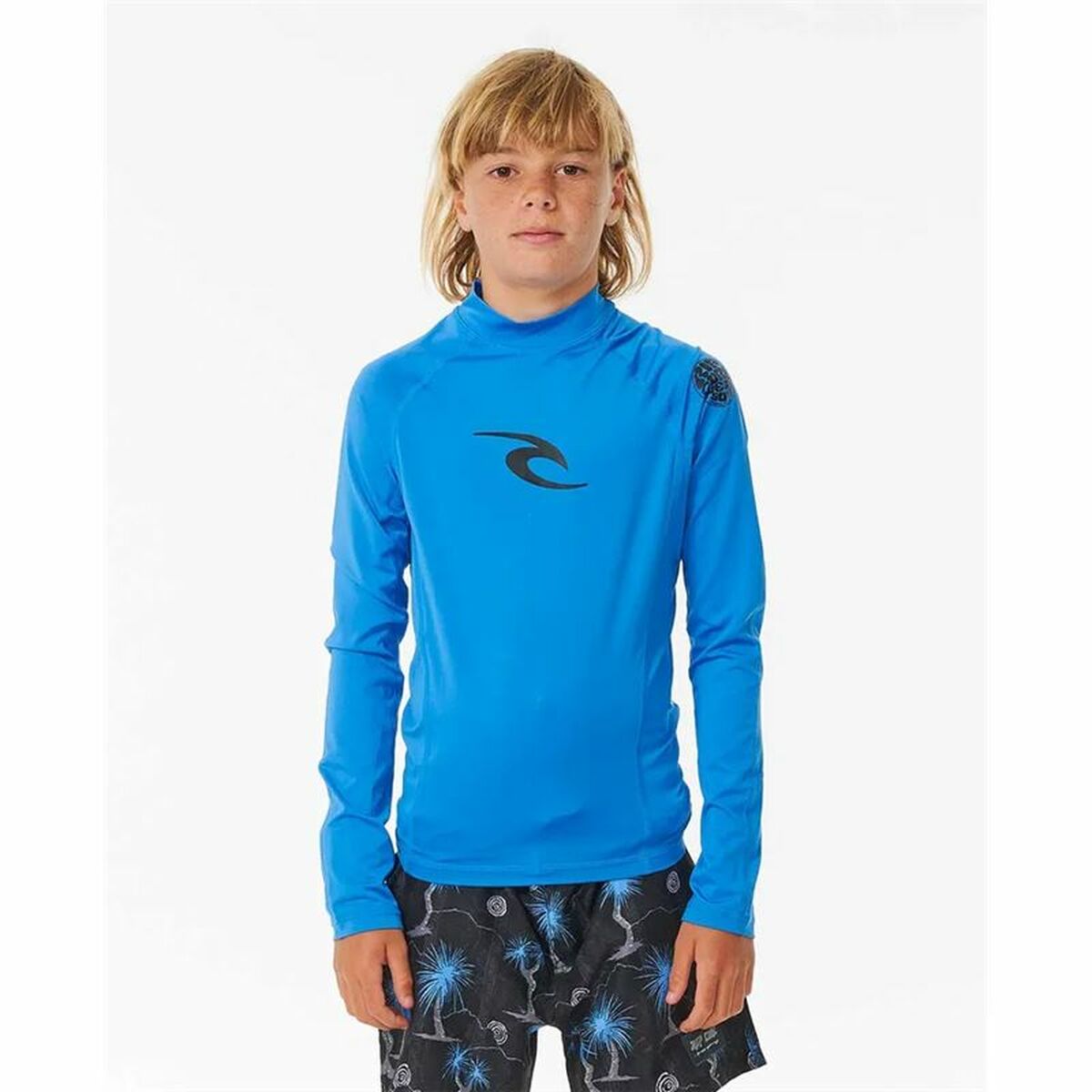 Bathing T-shirt Rip Curl Wave Upf L/S Blue Bathing T-shirt Rip Curl Wave Upf L/S Blue