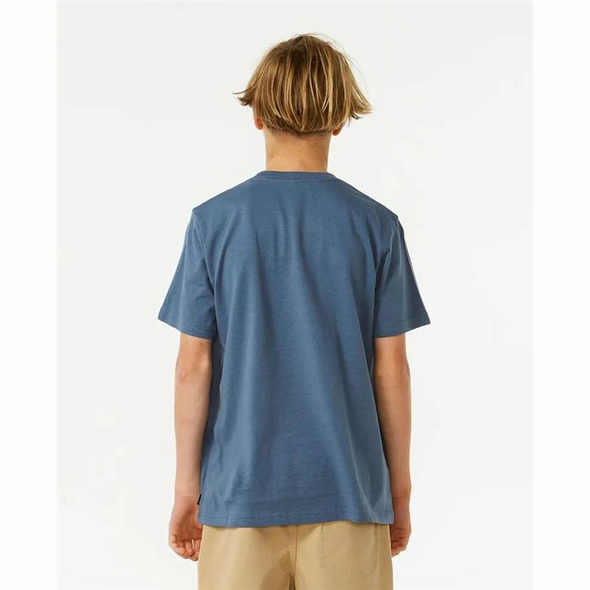 Child’s Short Sleeve T-Shirt Rip Curl Lost Island Blue