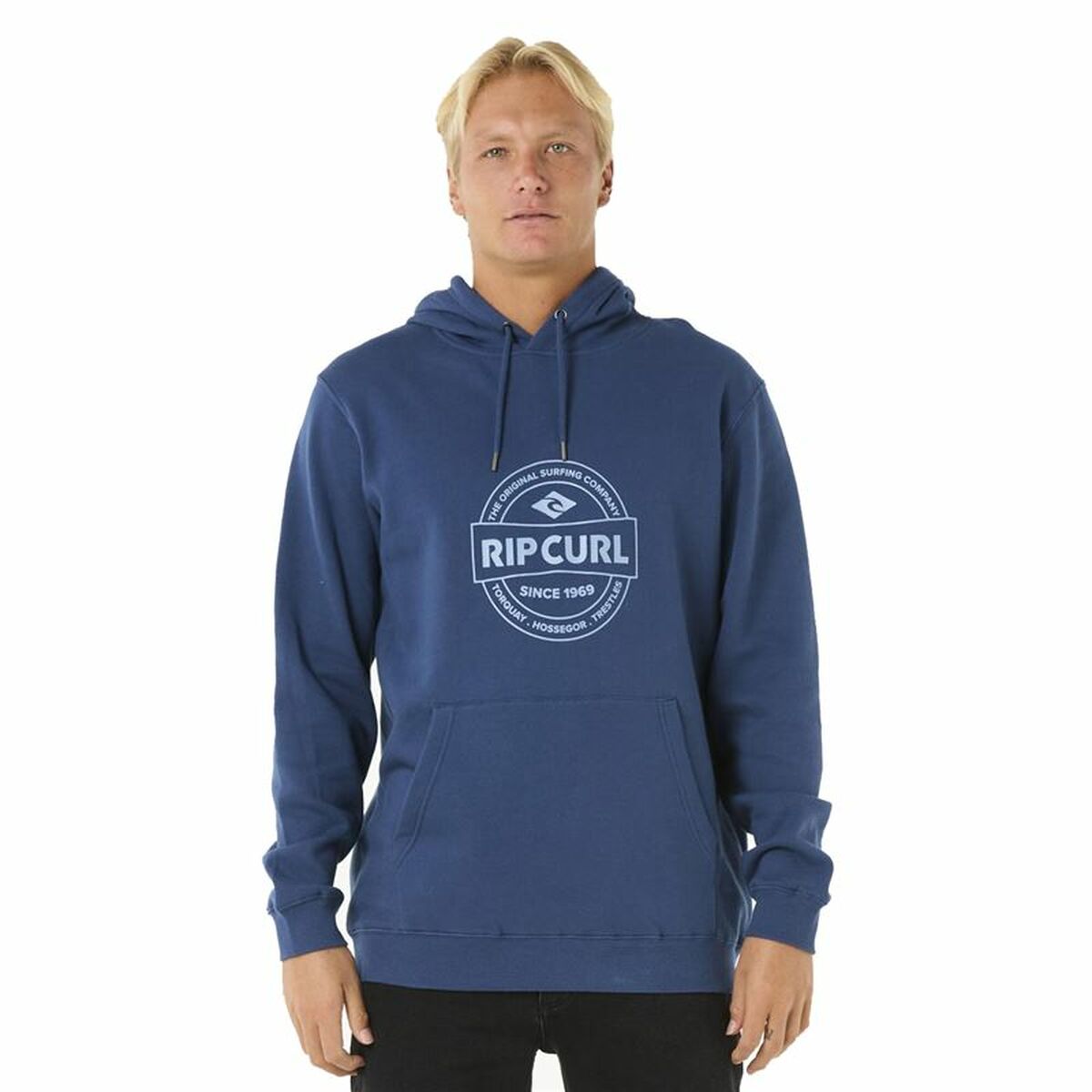Men’s Hoodie Rip Curl Stapler Hood Blue Men’s Hoodie Rip Curl Stapler Hood Blue