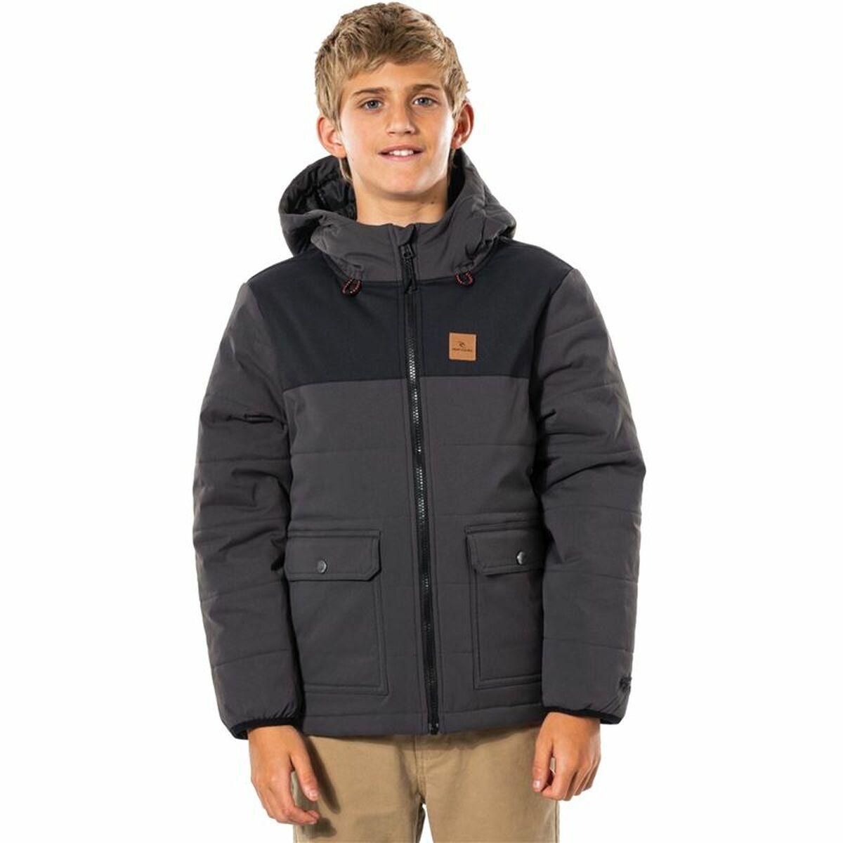Children’s Sports Jacket Rip Curl Ridge Grey Black
