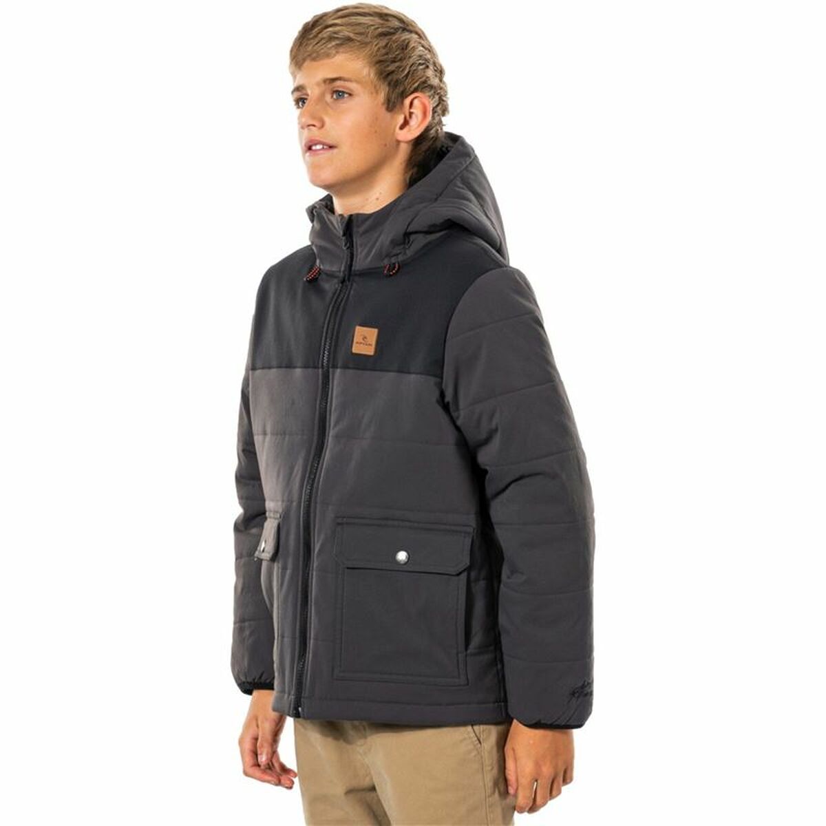 Children’s Sports Jacket Rip Curl Ridge Grey Black