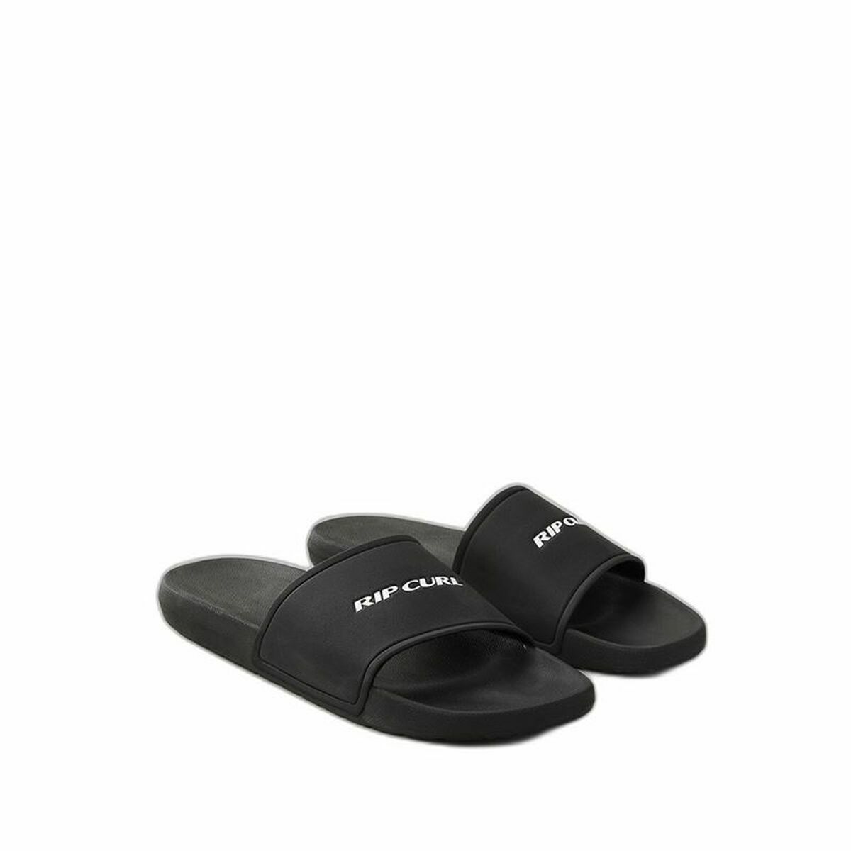 Men’s Flip Flops Rip Curl Side Slide Open Toe Black
