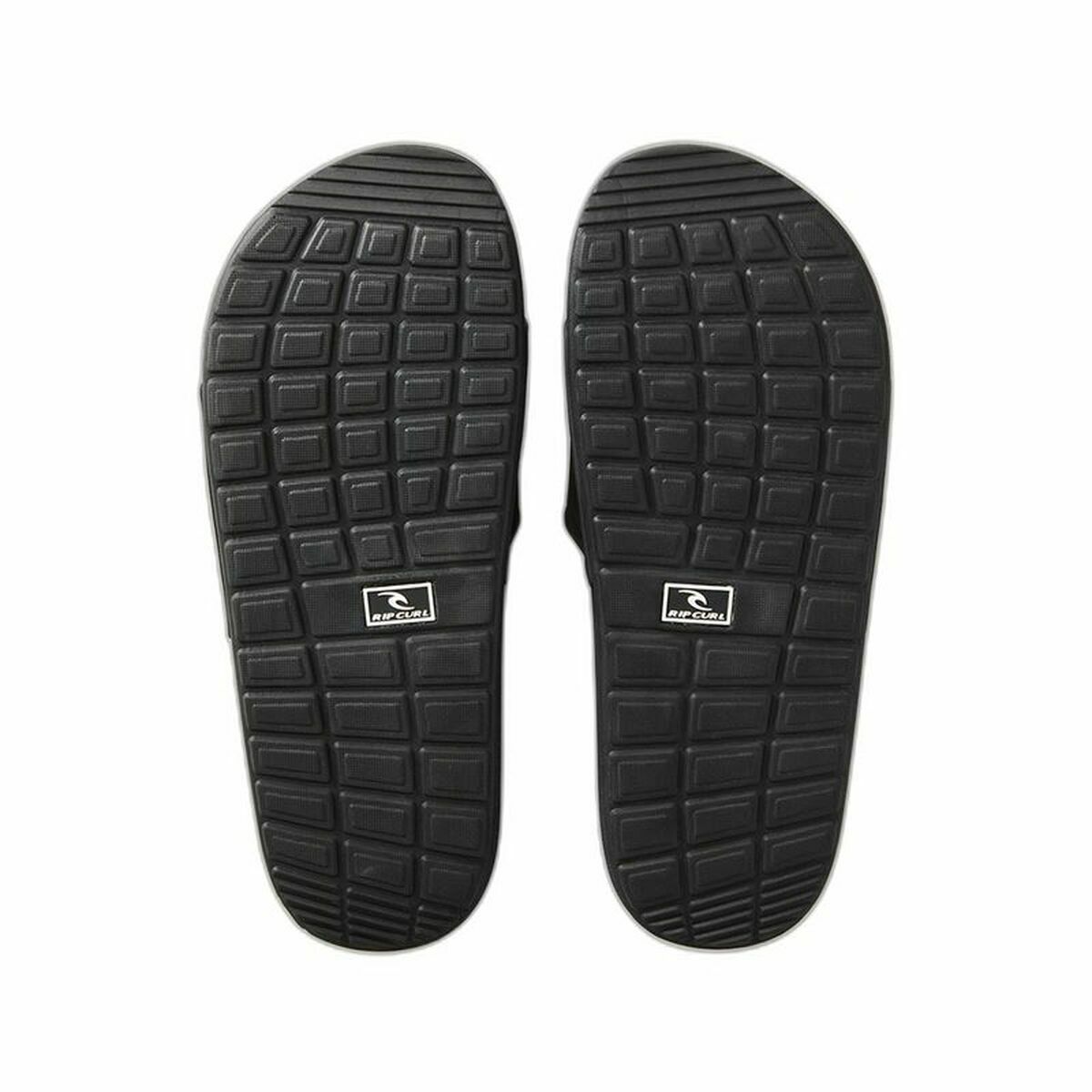 Men’s Flip Flops Rip Curl Side Slide Open Toe Black