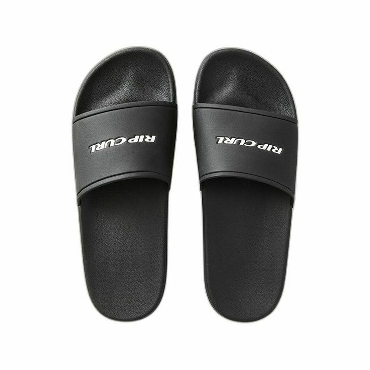 Men’s Flip Flops Rip Curl Side Slide Open Toe Black