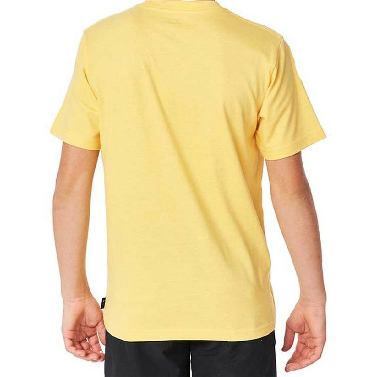 Child’s Short Sleeve T-Shirt Rip Curl Corp Icon B Yellow