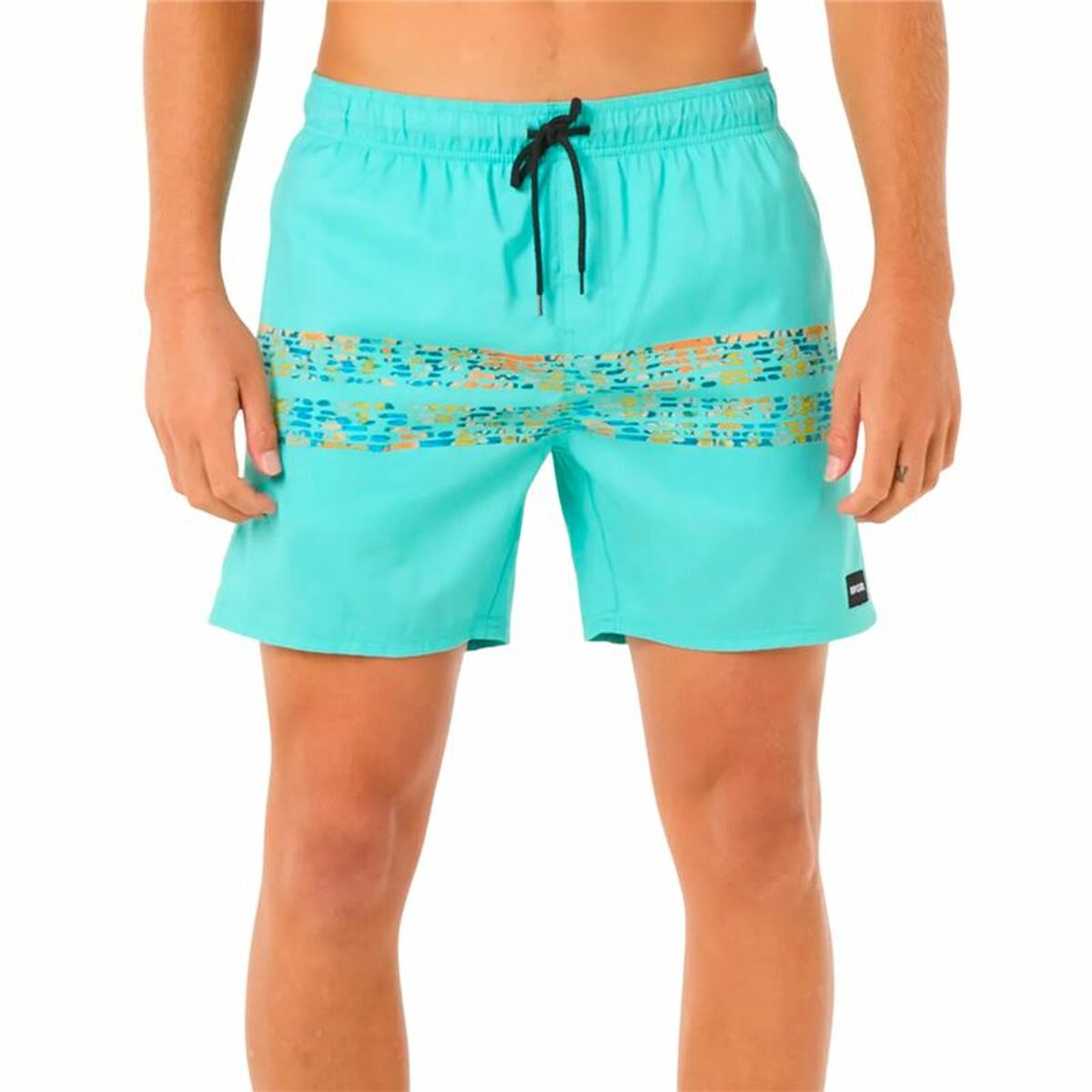 Menâs Bathing Costume Rip Curl Framed Volley Update Green Water Menâs Bathing Costume Rip Curl Framed Volley Update Green Water