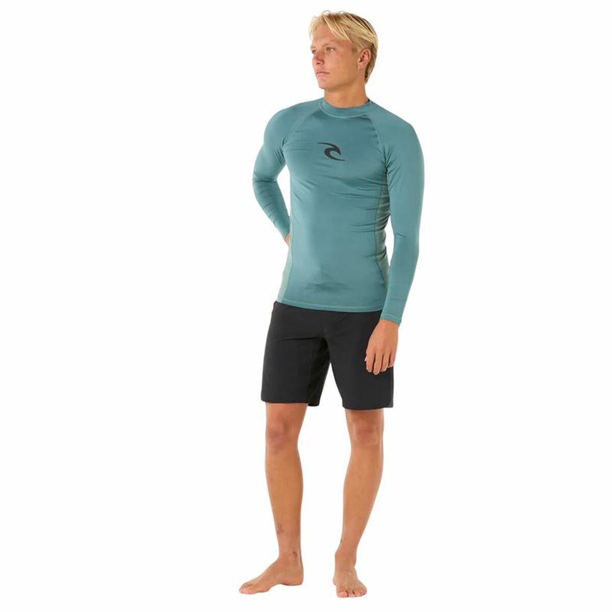 Bathing T-shirt Rip Curl Waves Upf Perf L/S Blue Bathing T-shirt Rip Curl Waves Upf Perf L/S Blue