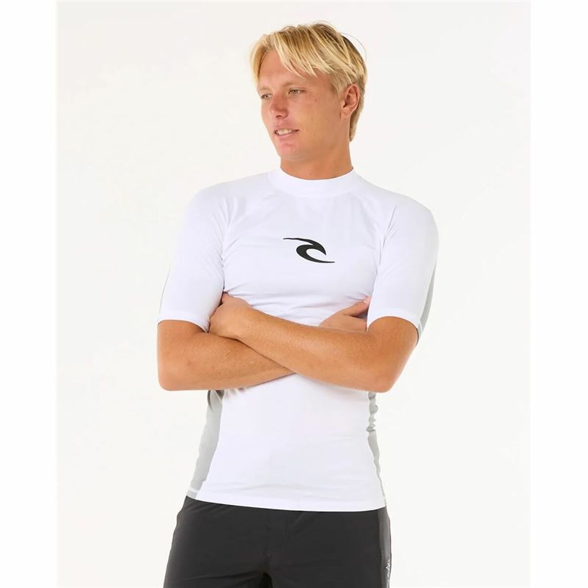 Bathing T-shirt Rip Curl Waves Upf Perf S/S White
