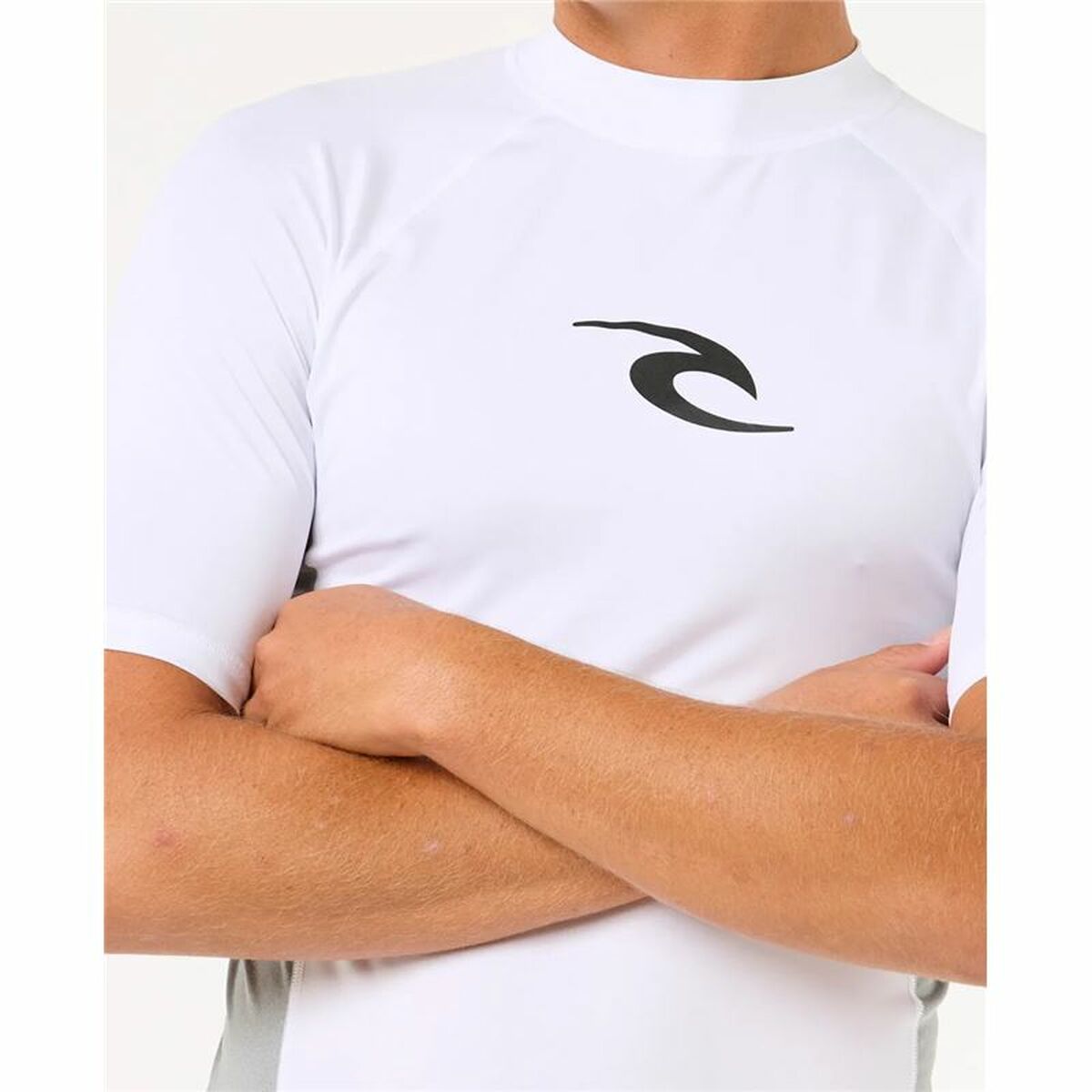 Bathing T-shirt Rip Curl Waves Upf Perf S/S White
