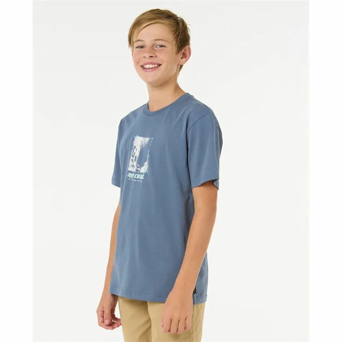 Child’s Short Sleeve T-Shirt Rip Curl Raw Energy Frame Tee