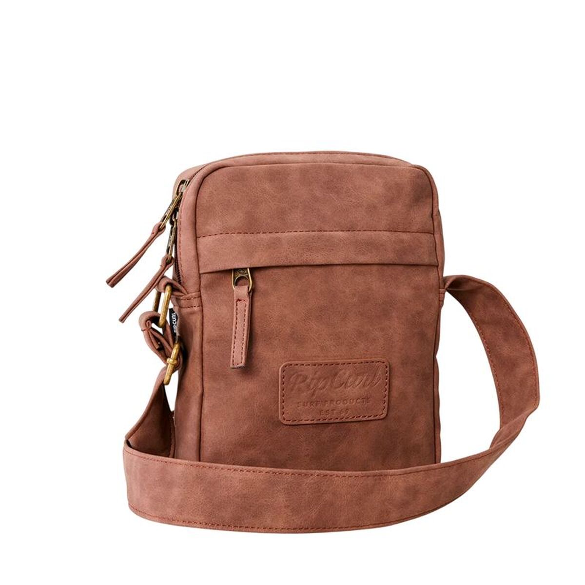 Shoulder Bag Rip Curl Classic Leazard No Idea Pouch Brown