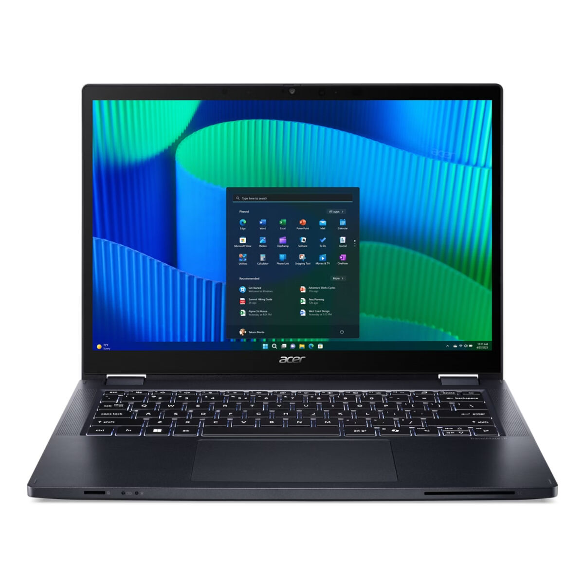 Laptop Acer TMP414RN-54 14″ Intel Core Ultra 7 155u 16 GB RAM 512 GB SSD Spanish Qwerty