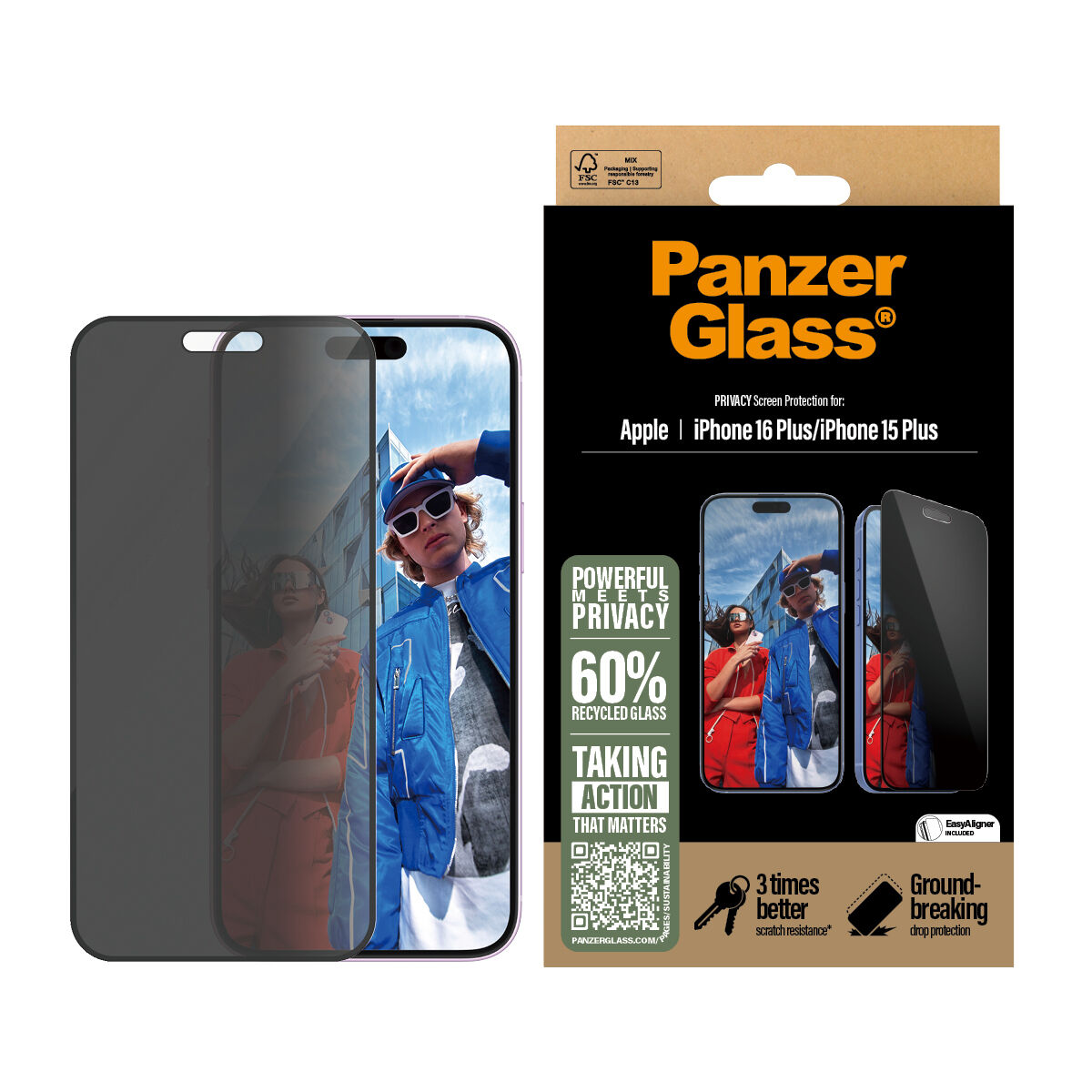 Screen Protector Panzer Glass P2863 Apple Screen Protector Panzer Glass P2863 Apple