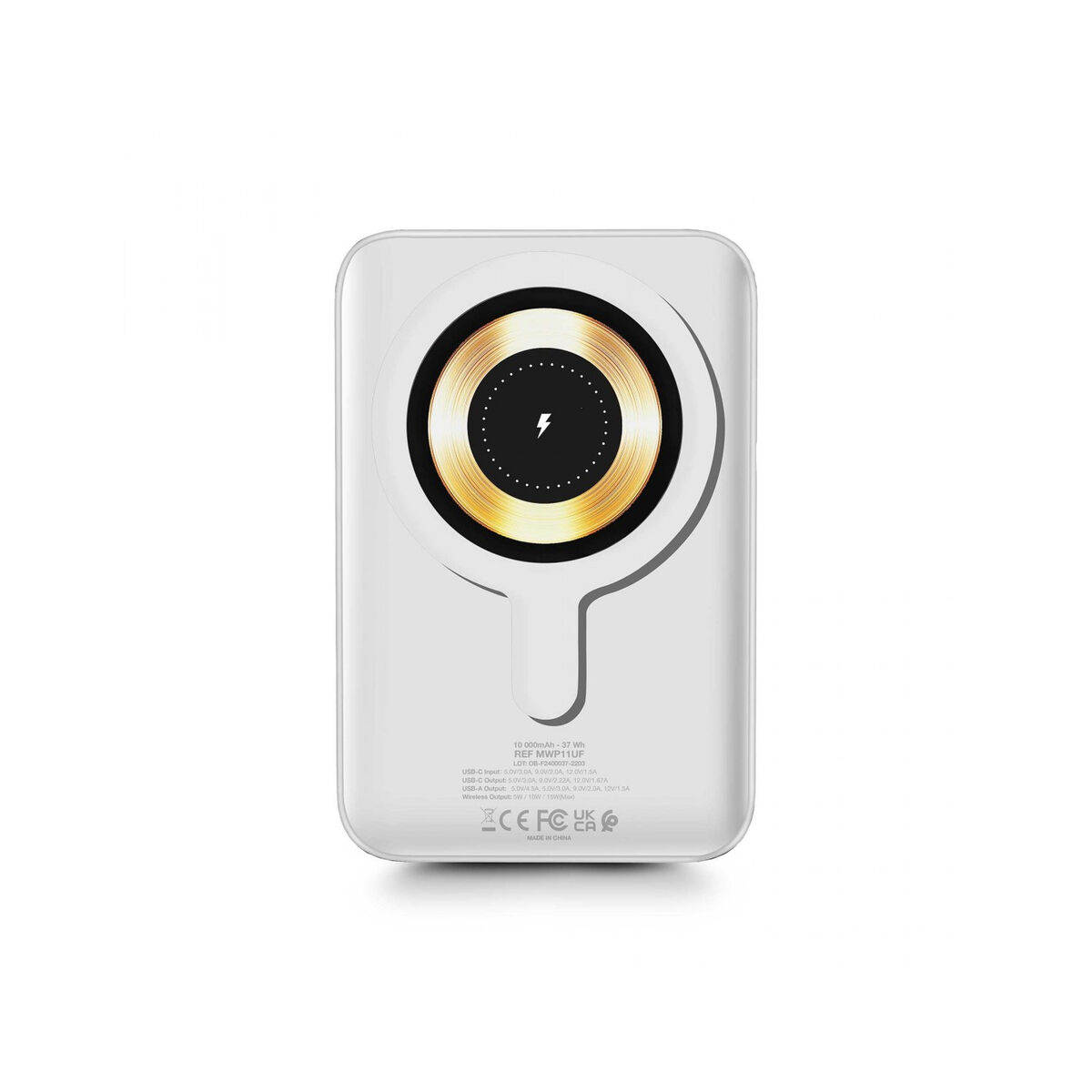 Powerbank Urban Factory MWP11UF White 10000 mAh Powerbank Urban Factory MWP11UF White 10000 mAh