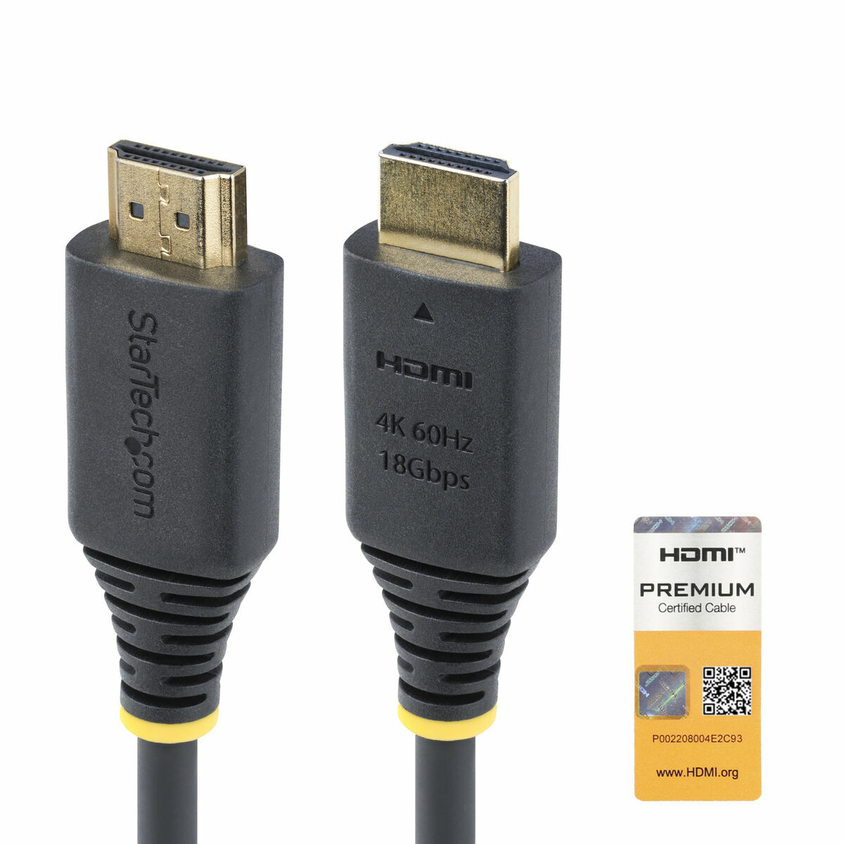 HDMI Cable Startech PREMIUM Black 50 cm
