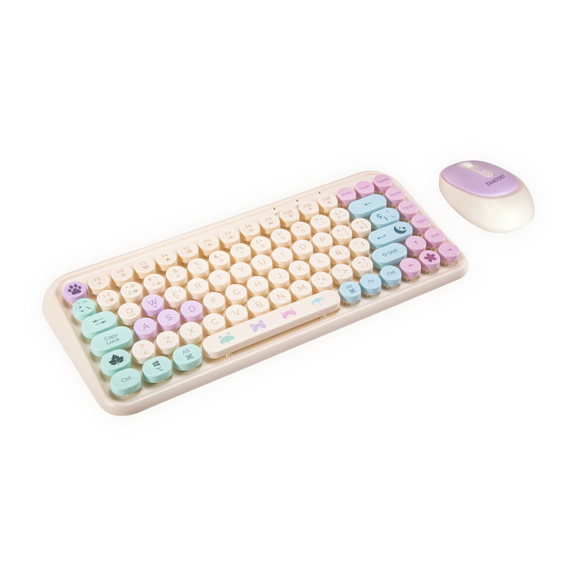 Keyboard and Mouse FR-TEC TNK4001 QWERTY