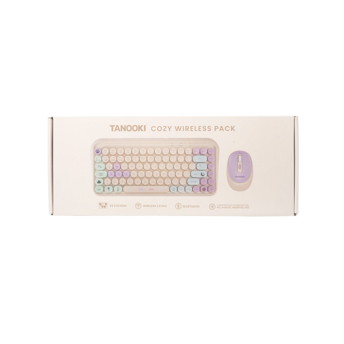 Keyboard and Mouse FR-TEC TNK4001 QWERTY
