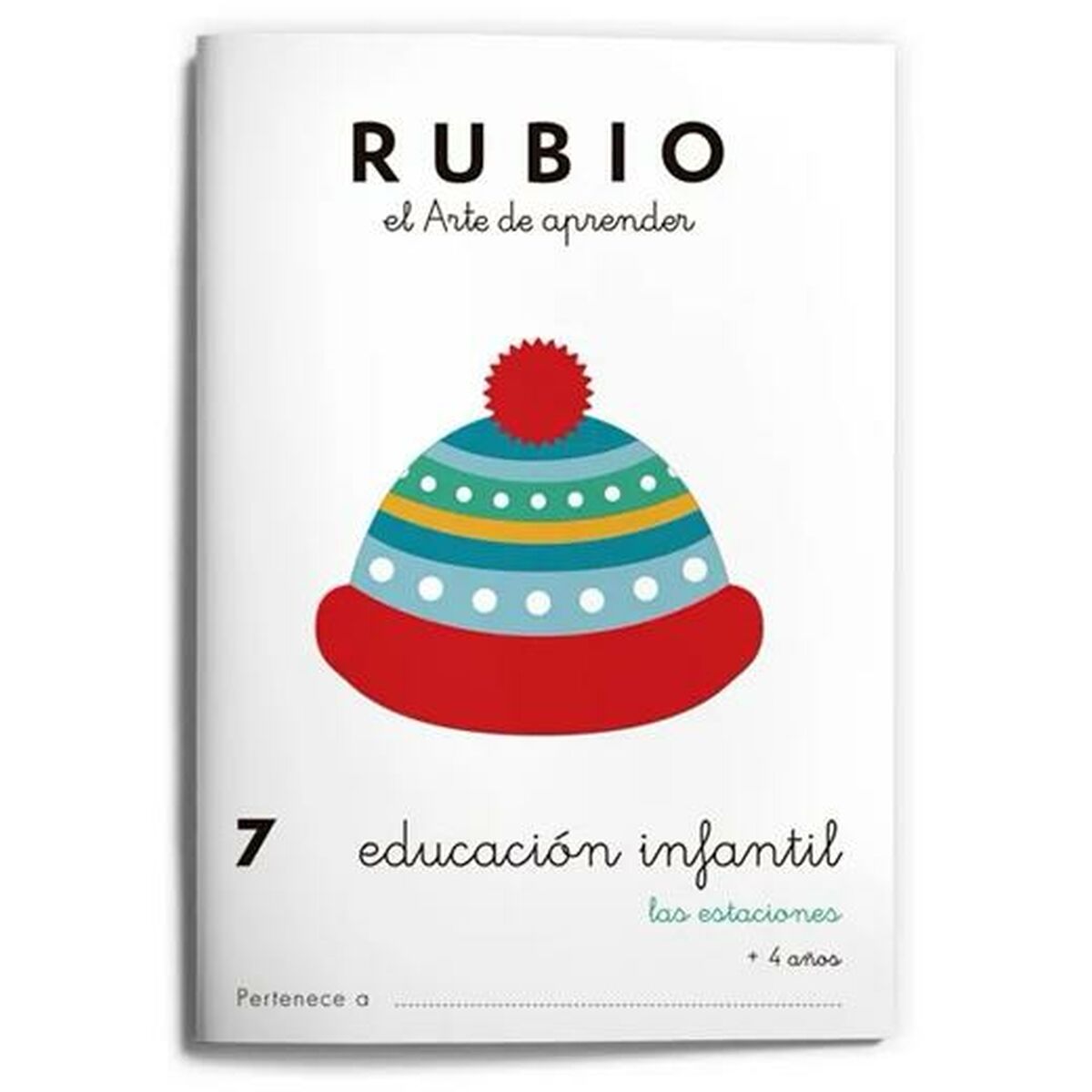 Early Childhood Education Notebook Rubio NÂº7 A5 Spanish (10 Units)
