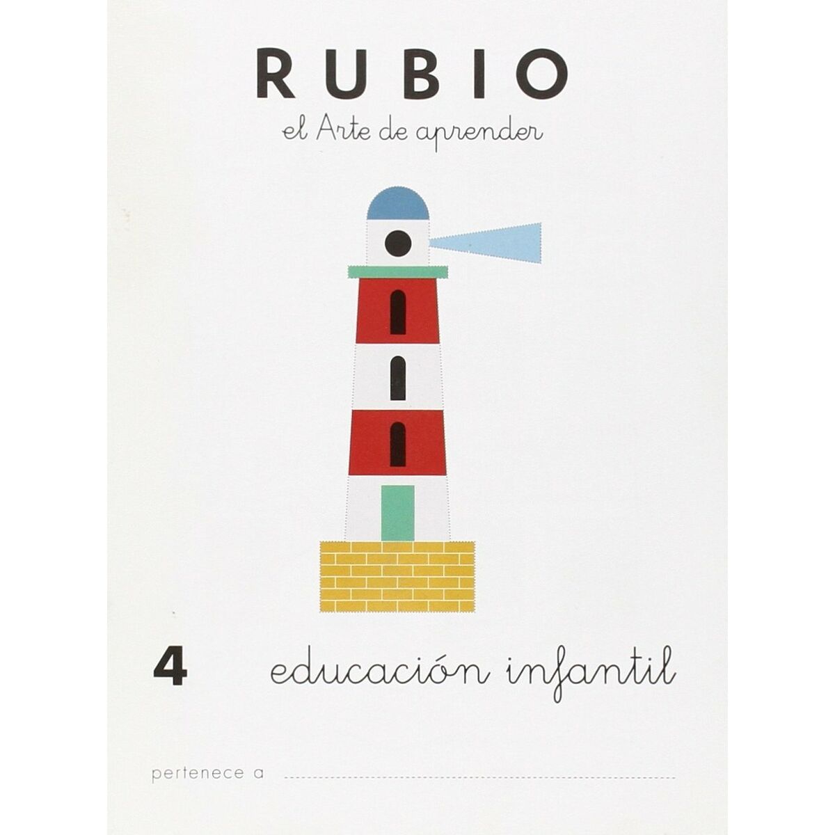 Early Childhood Education Notebook Rubio NÂº4 A5 Spanish (10 Units)