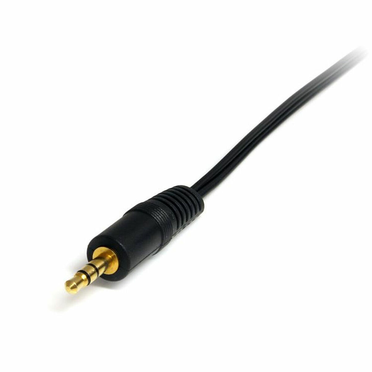 Audio Jack (3.5mm) to 2 RCA Cable Startech MU3MMRCA Black Audio Jack (3.5mm) to 2 RCA Cable Startech MU3MMRCA Black