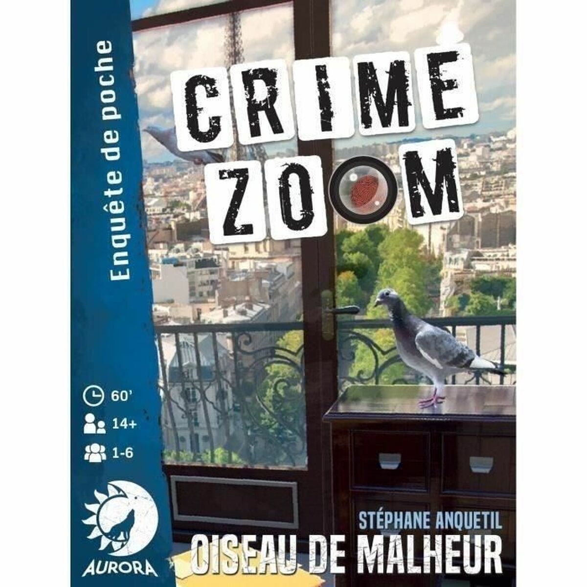 Board game Asmodee Crime Zoom : Oiseau de Malheur (FR) Board game Asmodee Crime Zoom : Oiseau de Malheur (FR)