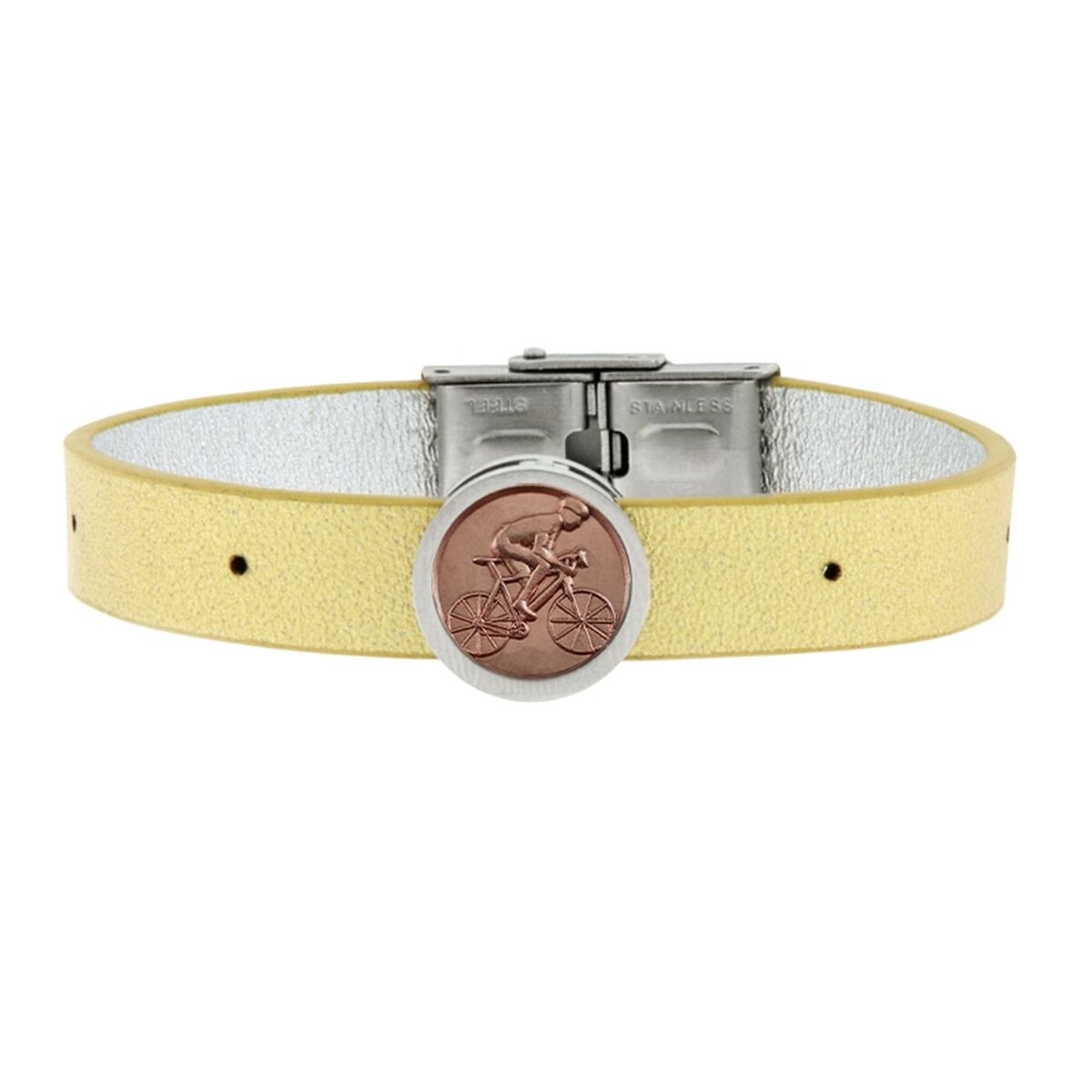 Men’s Bracelet Talent Jewels TJA-1-01-02-3-2 Yellow