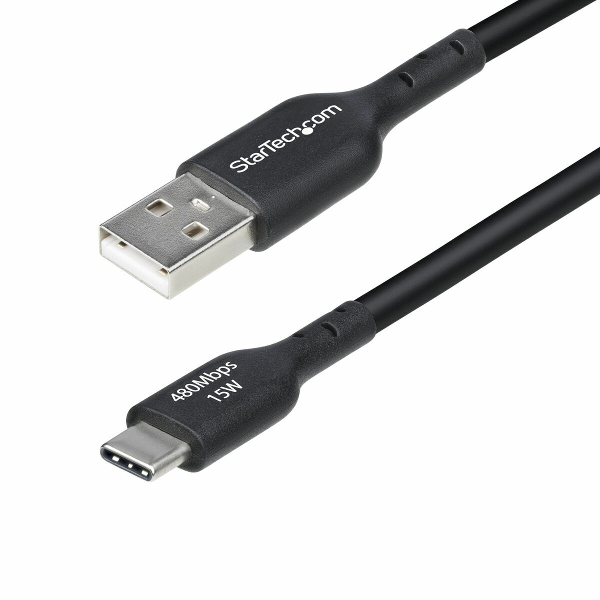 USB Cable Startech USB2AC4MBKE Black USB Cable Startech USB2AC4MBKE Black