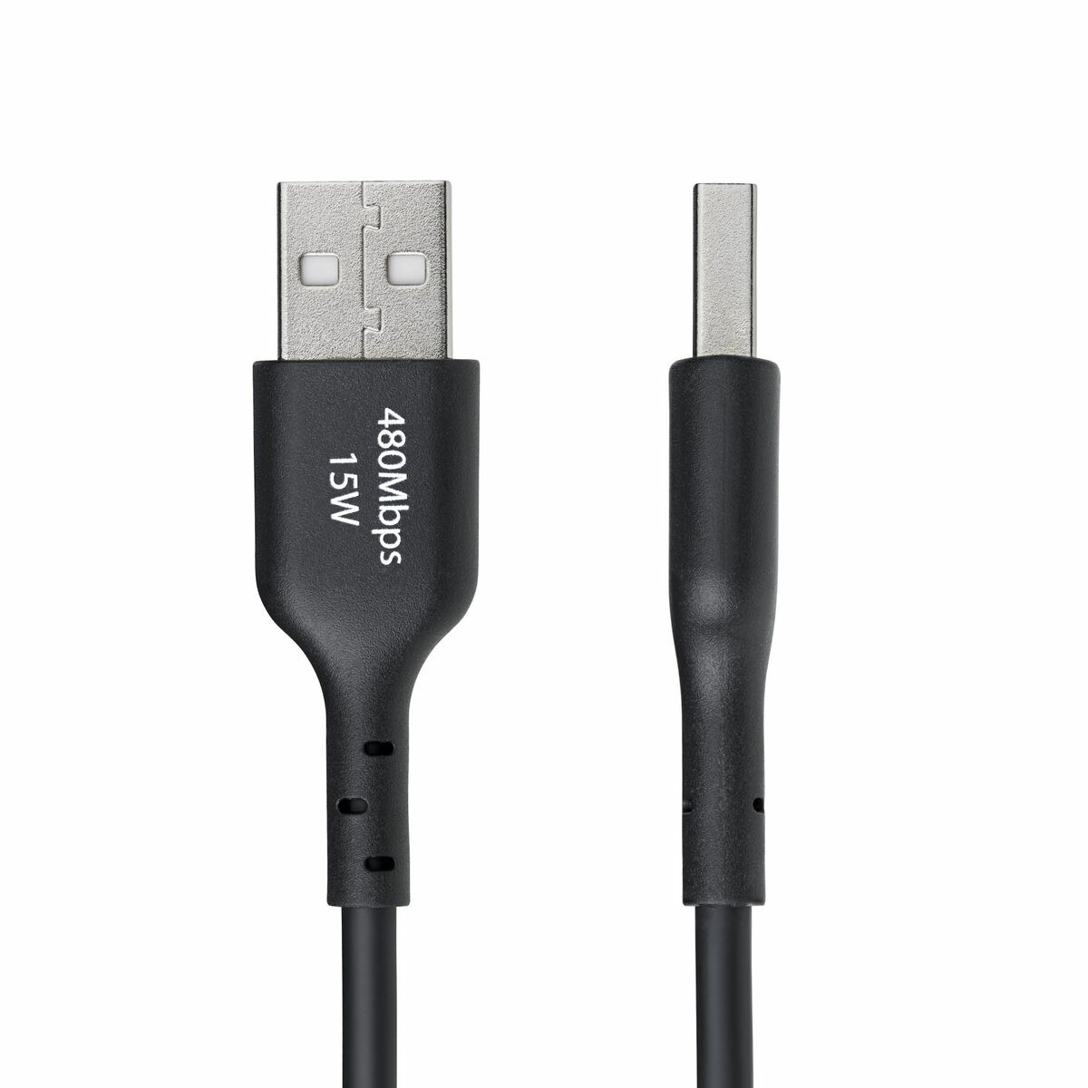 USB Cable Startech USB2AC2MNC Black 2 m