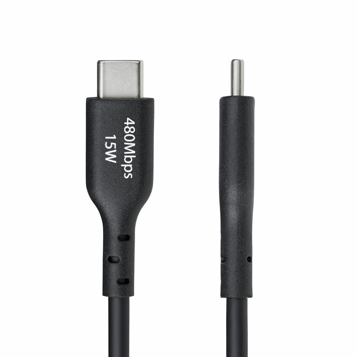 USB Cable Startech USB2AC2MNC Black 2 m