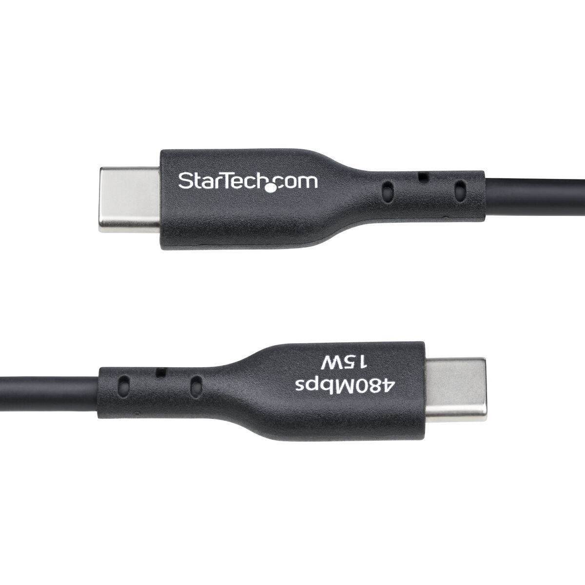 USB Cable Startech USB2AC2MNC Black 2 m