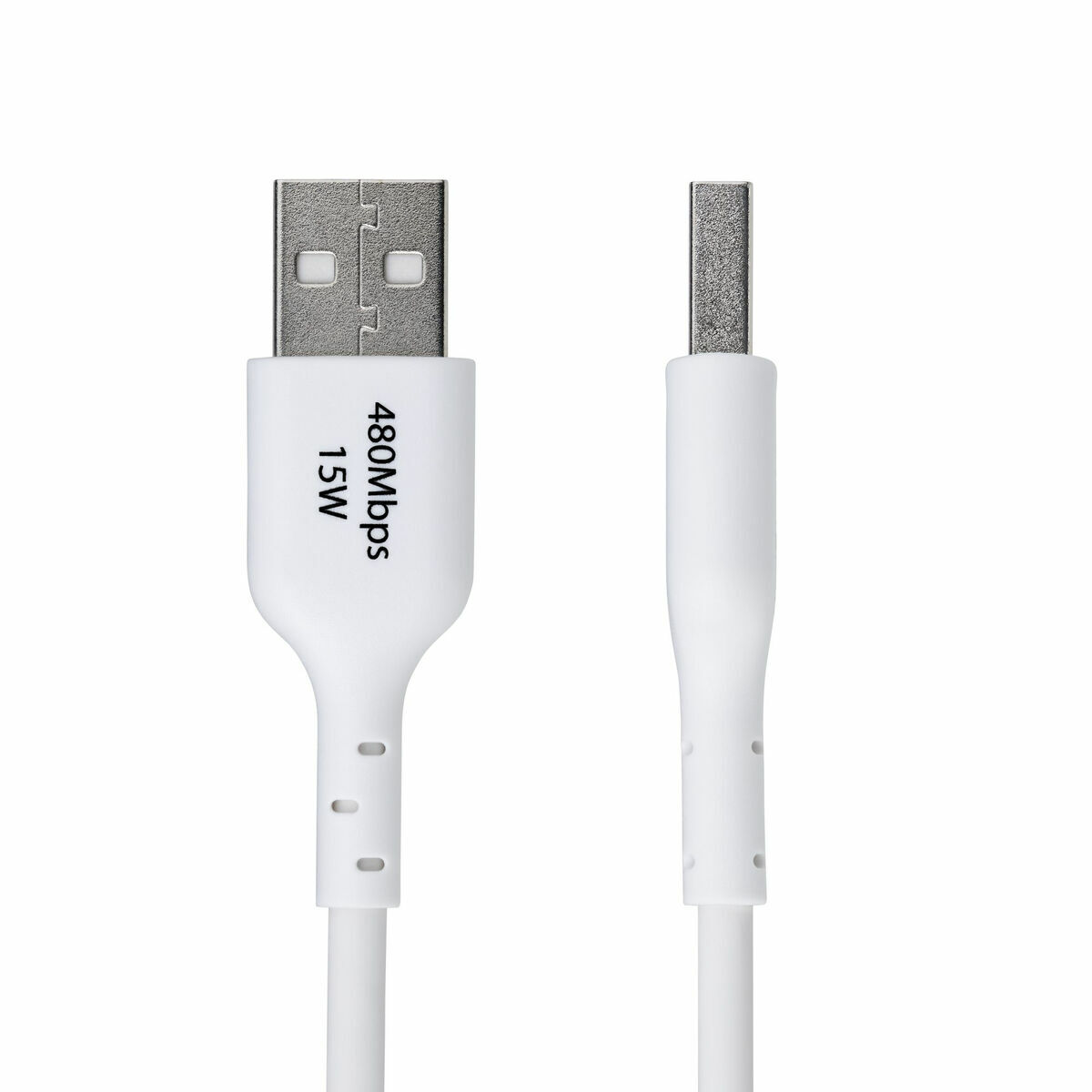 USB Cable Startech USB2AC2MNCWHE White 2 m