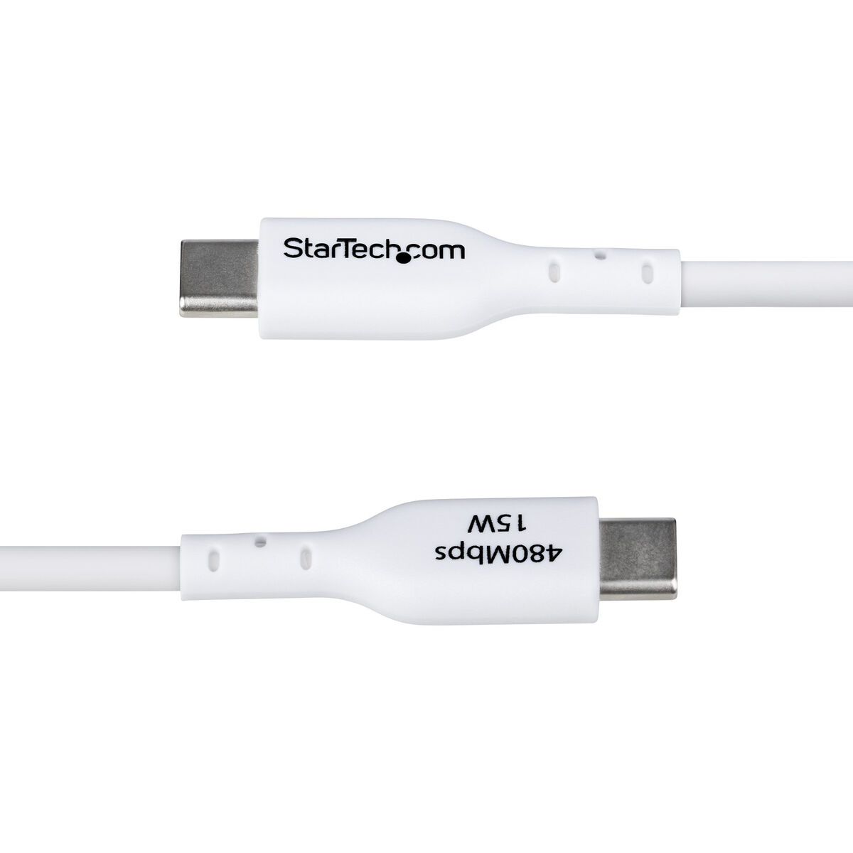 USB Cable Startech USB2AC2MNCWHE White 2 m